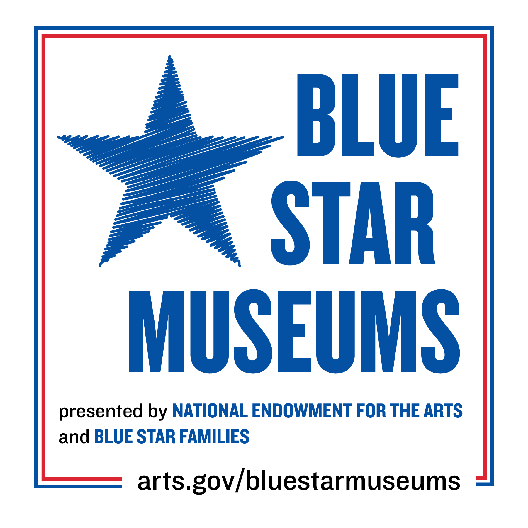 Blue Star Museum program logo