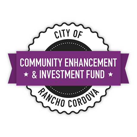 city of rancho cordova community enhancement and investment fund purple seal logo