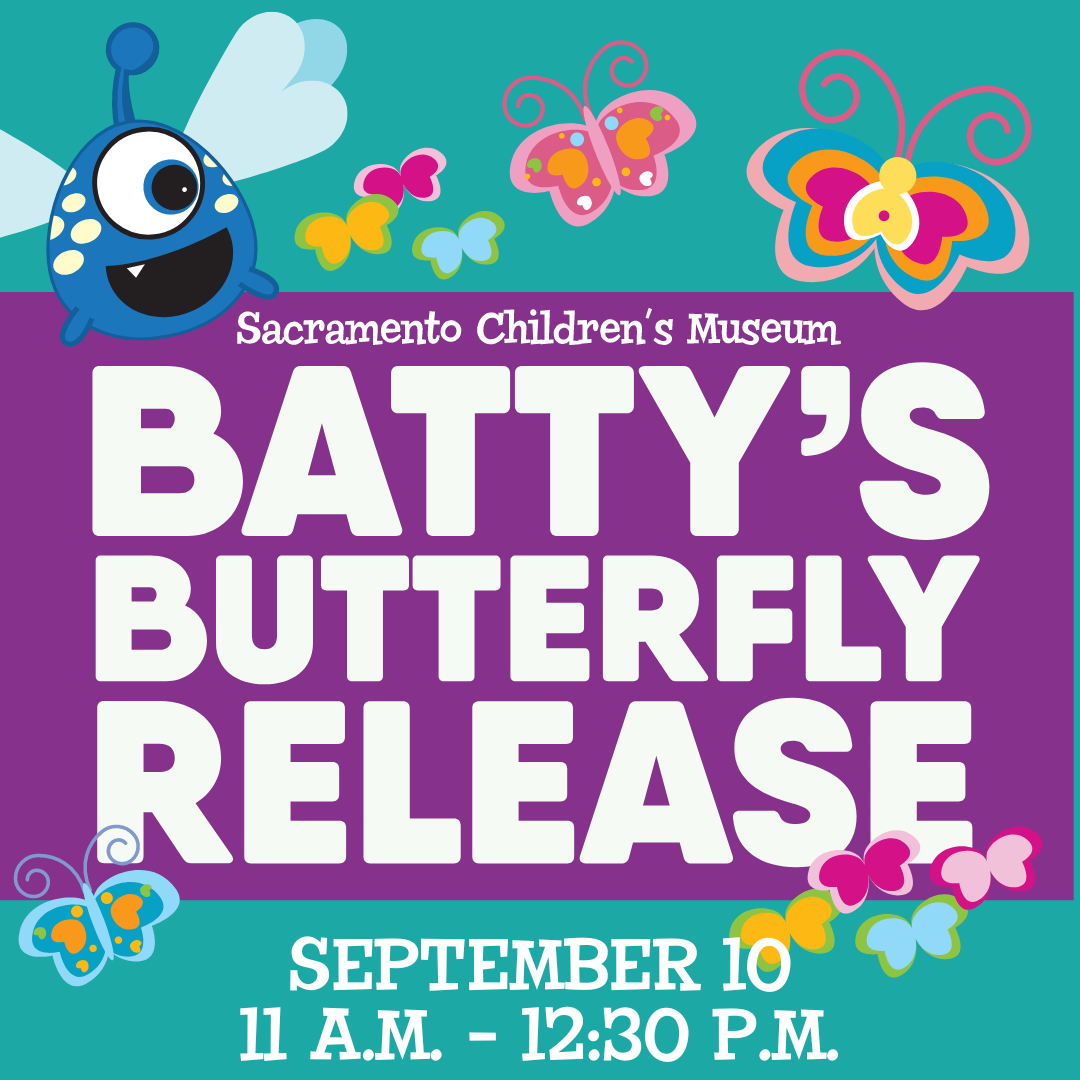 Batty s Butterfly Release Sacramento Children s Museum