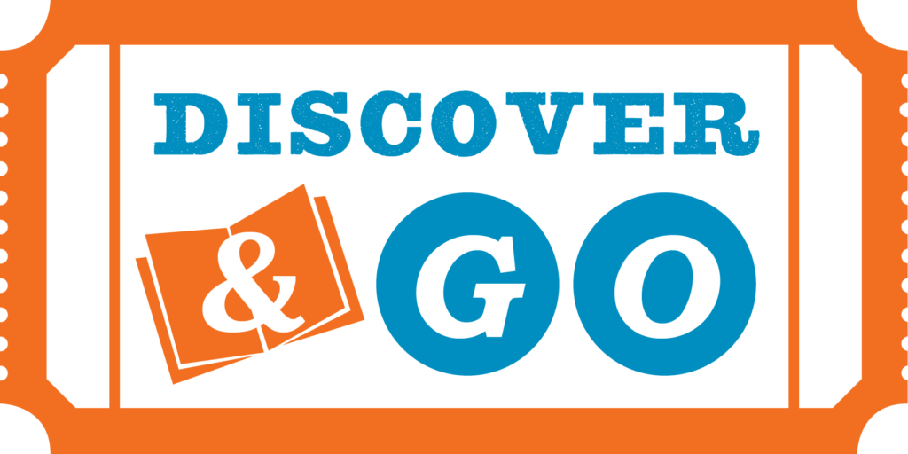 Discover And Go Logo On A Picture Of A Ticket