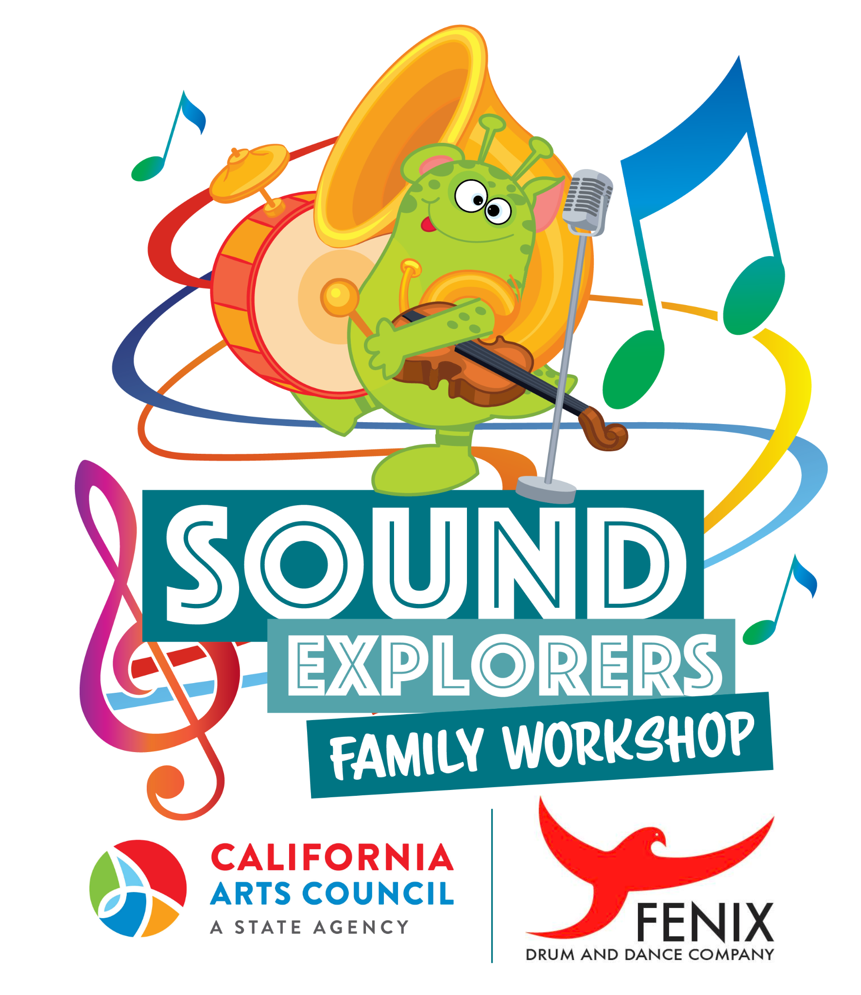 Sound Explorers Family Workshop – Fenix Drum and Dance Company